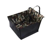 Pet Car Seat for MG MG3 Third Generation 2024 Washable Dog Cat Portable Breathable Bag with Seat Belt Foldable Pet Seat Cover Suitable for Pets Up to 20kg,Camouflage