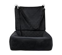 Pet Car Seat, Plush Sponge | Memory Foam Dog Booster Seât with 2 Side Pockets, Non-Slip Base, Removable Washable Cover for Travel, Road Trip, SUV, RV | Washáble Peť Boosteŕ Seāt