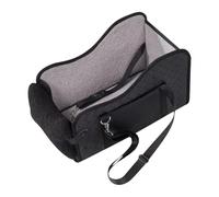 Pet Car Seat - Portable Foldable Pet Booster, Cozy Cushion Bed Dog Seat | Durable Carrier for Small Pets, Compact Travel Basket Stroller Compatible for Front Passenger Area, Picnic Ground Spot