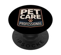 Pet Care Professional Dog Walker Cat Sitter PopSockets Adhesive PopGrip