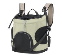 Pet Carrier Backpack, Breathable Travel Backpack for Cats & Dogs, 40x38x22cm - Portable Front Carrier for Outdoor Activities, Veterinary Visits & Walks (Green)