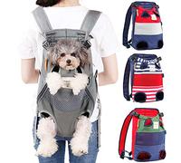 Pet Carrier Backpack - Dog & Cat Chest Carrier for Small & Medium Dogs, Hands-Free Travel Backpack, Airline Approved, Hiking & Bike Compatible