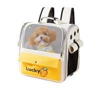 Pet Carrier Backpack - Fabric, Body, Travel, Hold, Spacious, Pet Bag, Air Circulation, , Ergonomic Shoulder Transport System, Adventure Friendly, Pet Mobility, Solution | For A