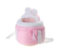 Pet Carrier Backpack for Cats and Small Dogs with Front Double Pocket Design Cozy Adjustable Travel Bag for Hiking Camping and Outdoor Adventures Lightweight Durable (Pink)