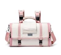 Pet Carrier Backpack for Cats & Small Dogs - Airline Approved Travel Bag, Foldable & Breathable Soft-Sided Carrier, Handheld & Backpack Design, Fits Pets Up to 15 lbs - Whiskora