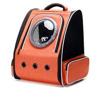 Pet Carrier Backpack for Large Cat and Small Puppy, Space Capsule Bubble Cat Carrier Backpack for Fat Cat