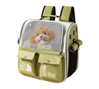 Pet Carrier Backpack Petes JIA Two-way, Easy to Enter and Exit, Backpack for Pet Operators | Pet Carrier Backpack Cat | Puppy Carry Metpack Bag Use Outdoors l