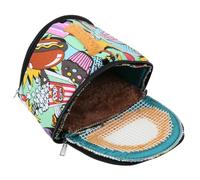 Pet Carrier Bag for Hamster and Rat with Breathable Canvas | Comfortable Airflow Design, Warm Sponge Padding, Outdoor Carry Use, Flush Canvas Construction