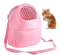 Pet Carrier Bag,Portable Mini Hamster Carrier Bag,Hamster Single Shoulder Bag,with Shoulder Strap,For Small Animals Travel