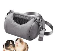 Pet Carrier Bag - Warm Plush Backpack For Hamster | Small Animal Outgoing Travel Carrying Case With Mesh Window | Lizard Bird Carrier Cage Suitable For Outdoor Walks Trips Vet Visits