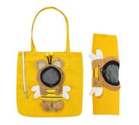 Pet Carrier Bee Design Portable Travel Bag Outdoor Shoulder Tote | Cat Transport Carrier for Shopping Walk Vacation Outdoor Camping Road Trip Travel Hiking