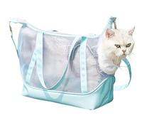 Pet Carrier | Breathable Nylon Shoulder Bag | Cat Travel Carrier | for Picnic Hiking Camping Men Women Adults Teens Seniors