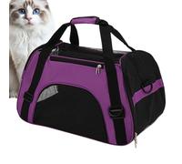Pet Carrier, Cat Carrier Box, Ergonomic Breathable Portable Carrier for Hiking, Outdoor, Walks and Camping for Pets