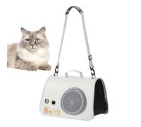 Pet Carrier - Cat Transport Carrier for Travel | Waterproof Tote with Shoulder Strap Breathable Organizer for Teens Women Elderly Men Adults