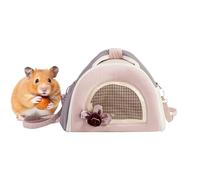 Pet Carrier - Chinchilla Travel Bag, Portable Travel Bag with Shoulder Strap, Soft Winner Case for Hamsters, Gerbils, Sugar Gliders, Outdoor Trip Transport