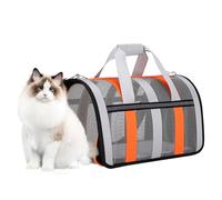 Pet Carrier - Dog Carrier | Cat Carrier Handbag with Multiple Mesh Inserts | Foldable Pet Bag | Cat Carrier | Travel Cat Bag for Flying, Visiting the Vet for
