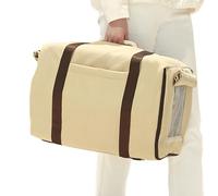 Pet Carrier - Expandable Cage with Handles | Puppy Travel Bag with Breathable | Cat Carrier for Aircraft and Outdoor with Non-Slip, Soft Luggage