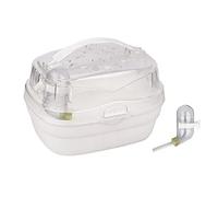 Pet Carrier for Hamsters Carry Cage Small Animals Portable Travel Cage with Water Bottle Guinea-Pig Outgoing Carry-Case