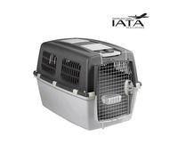 Trixie Light Grey/Dark Grey Transport Box Gulliver - Medium-Large
