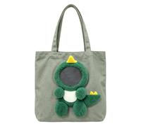Pet Carrier Head Out | Breathable Pet Shoulder Bag for Small Dogs Cats | Head-out Design Keeps Pet Calm; Breathable Canvas Fabric; Hands-free; Dinosaur Bee Rabbits Styles; Vet Visits Daily Walks