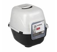 Pet carrier MPETS 62 x 53 x 58 cm White White/Black Plastic