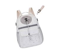 Pet Carriers Bag with Drawstrings Head Hole and Ergonomic Shoulder Belt for Comfortable Use Outdoor Dog Walking Gear Small Dog Travel Bag
