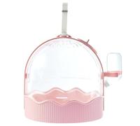 Pet Carriers Cage Portable Hamster Carrier Outgoing Travel Pet With 60ml Water Bottle& Ventilation Holes Large Clear Accessories Small
