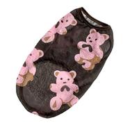 Pet Cartoon Bear Vest Dog Apparel Skirt Dress Princess Elegant T-shirt Dress Beach Influencers Same Props Apparel