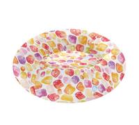 Pet Cat Bed Warm & Cozy Fluffy Orthopedic Dog Bed for Small Size Pets Sleeping M Watercolor Gummy Candy Sweet