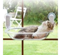 Pet Cat Bed Window,Cat Window Hammock Window Perch,Space Capsule for Large Cats