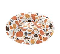 Pet Cat Beds Warm & Cozy Fluffy Orthopedic Dog Bed for Small Size Pets Sleeping S Cute Halloween Pumpkins Mushrooms