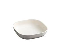 Pet Cat Bowl Dog Bowl Crescent Automatic Drinking Water Feeding Double Bowl Cat Food Water(WHITE)