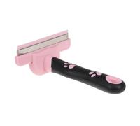 Pet Cat Grooming Tool Comb Tangles Knots Loose Hair Dander Dirt Grip Handle Shedding Brushes for Cats with Short Medium Long Hair Skin Massage Promote Blood Circulation Shiny Coat