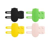Pet Cat Grooming Tool Self Cleaning Scratching Brush 4pcs Silicone Cat Massage Brush for Reducing Soft Hair Massage Grooming Pad
