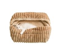 Pet Cat House - Cold Weather Animals Furniture,Winter Pet House Cat Dog Pad,for Living Room Bedroom Garage Playing Resting Napping Small Medium Large Breeds