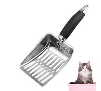 Pet Cat Litter Shovel - Cats Litter Deep Shovel, Heavy Duty Kittty Litter Sifter | Efficient Remove Cat Waster Pet Breeding Scoop, Fast Sifting Pet Deep Shovel with Comfy Handle for Balcony, Bedroom
