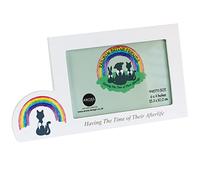 Pet Cat Loss Memorial Photo Frame Keepsake Gift by Rainbow Bridge Friends