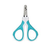 Pet Cat Nail Clippers - Professional Claw Trimmer with Curved Scissors Sharp Stainless Steel Blades Rubber Coated Non-Slip Ergonomic Handles for Safe Quick Clean Cuts in Cats Kittens Hamsters and Smal