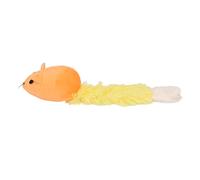 PET CAT Plush Toys, Bite -resistant Interactive Fatigue Empties (Orange)