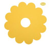 Pet Cat Recovery Collar 5pcs Yellow Flower Soft Cone - Anti Bite, Anti Lick, Wound Healing Protection for Cats (XS)