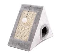 Pet Cat Tree House Cat Climbing Frame Cat Scratch Board Cat Table Climbing Frame Pet Cat Toy Cat Kitten House (Color : B, Size : Large) (B S)