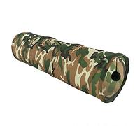 Pet Cat Tunnel Bed, Jungle Camouflage Cat Channel Teasing Toys, Interactive Pet Tunnel for Cats, Rabbits,Ferrets, and Puppies to