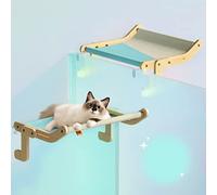 Pet Cat Window Perch Cat Bed Hammock Window Seat,Cat Shelf for Window Sill for Indoor Cats, Space Saving,Holds Up to 40 Lbs