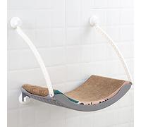 Pet Cat Window Perch Cat Hammock Window Seat Hanging Cat Bed with Strong Suction Cups,Space Saving,Easy to Assemble - Hold Pets Up 15KG