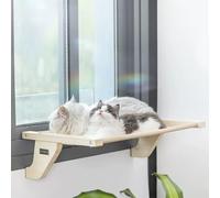 Pet Cat Window Perch,Cat Window Hammock for Indoor Cats,Easy to Adjust & Assemble Large Cat Bed Seat for Windowsill,Bedside,Drawer and Cabinet