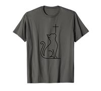 Pet Cats Love Jesus Be Happy Savior T-Shirt