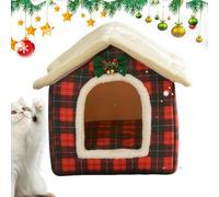 Pet Cave, Cat House Bed | Covered & Enclosed Cave for Dogs and Cats - Warm Dome Cat Bed, Comfortable Indoor Dog House for Kittens and Animals