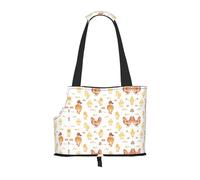 Pet-Chicken duck print portable bag, lightweight and breathable, suitable for taking small pets out.