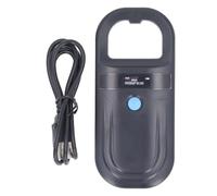 Pet Chip Scanner Handheld for ISO11784 85 FDX-B ID64 Animal Microchip Reader with 15cm Reading Distance Rechargeable Suitable for Animal Hospitals Husbandry Tree Management Railway Inspection