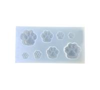 Pet Claw Shaped Silicone Mold Jewelry Making Tool for Resin Soap Creation Creative Gift Projects Multi Use Kitten Paw Soap Mold